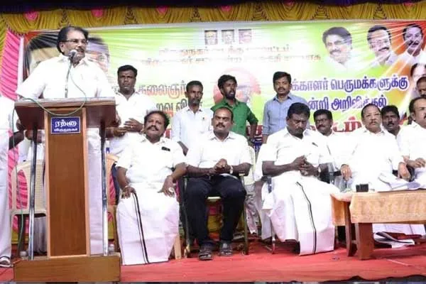 Minister KKSSR Ramachandran  response to Premalatha accusation